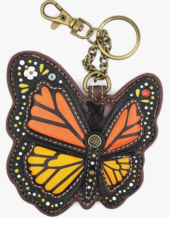 Chala Accessories - Chala butterfly bag charm keychain coin purse NWT